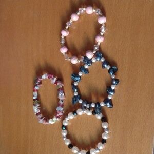 Handmade Gem Bracelet Lot